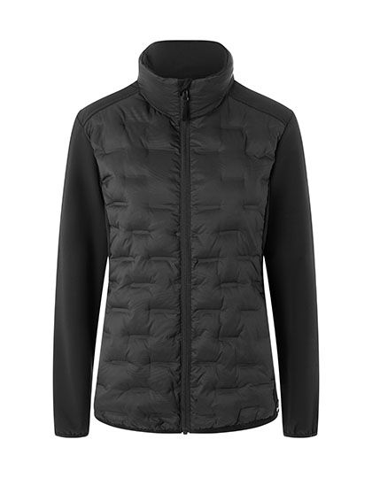 Damen Fleece-Hybrid Jacket — besticken oder bedrucken lassen