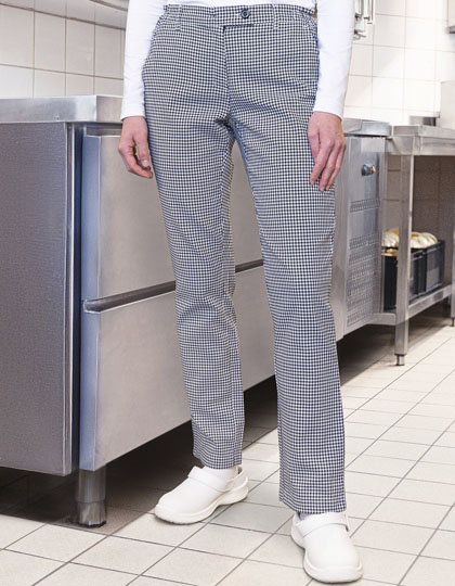 Damen Pepitahose Basic — besticken oder bedrucken lassen