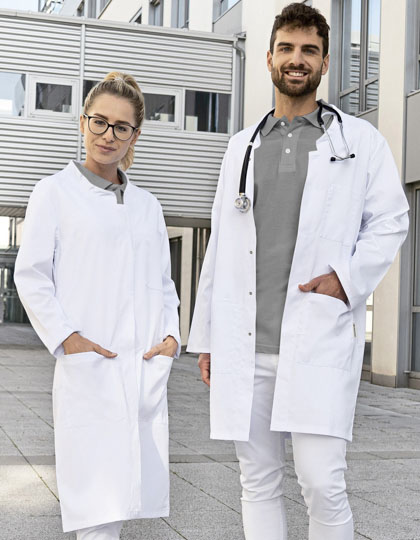 Damenkittel Modern-Shape Stehkragen — besticken oder bedrucken lassen