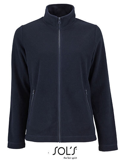 Women's Plain Fleece Jacket Norman – 100% Polyester