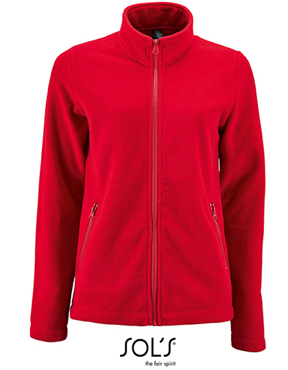 Women's Plain Fleece Jacket Norman — besticken oder bedrucken lassen