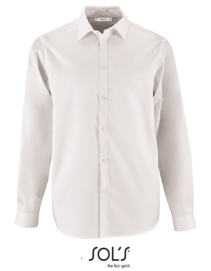 Men's Herringbone Shirt Brody — besticken oder bedrucken lassen