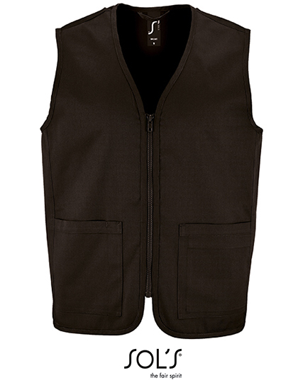 SOL'S Unisex Bodywarmer Wallace in Black