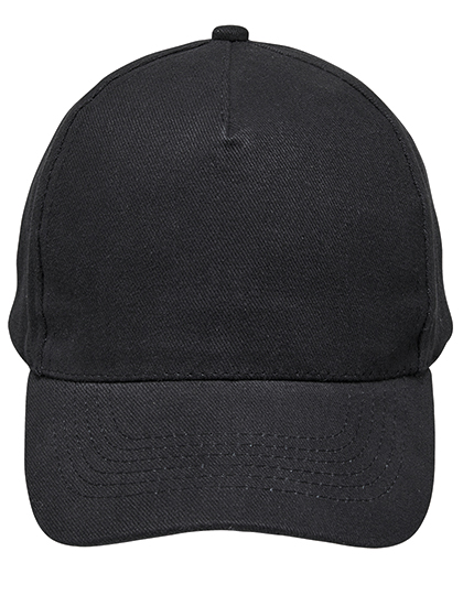 SOL'S Unisex Contrast Three-Colour Cap Longchamp in Black