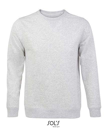 SOL'S Sully Sweat in Ash (Heather)