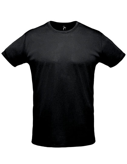 SOL'S Unisex Sprint T-Shirt in Black
