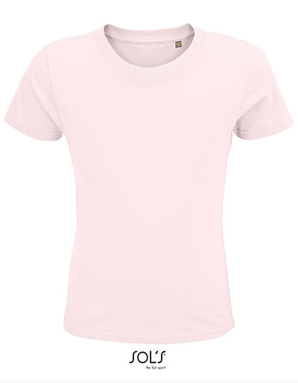SOL'S Kids' Crusader T-Shirt in Pale Pink