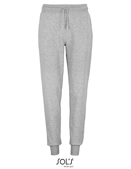 SOL'S Women's Jet Jog Pants in Grey Melange