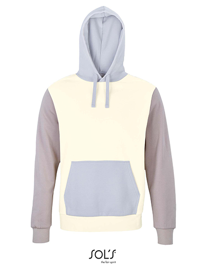 SOL'S Unisex Collins Hooded Sweatshirt in Natural