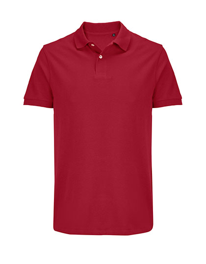 SOL'S Unisex Pacific Polo Shirt in Folk Red
