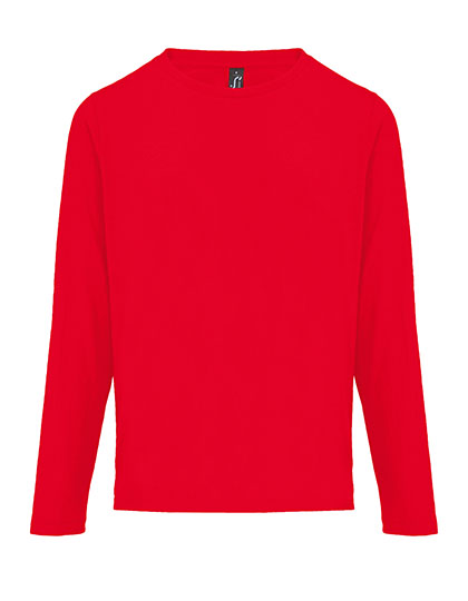 SOL'S Women's Monarch Long Sleeve T-Shirt in Red