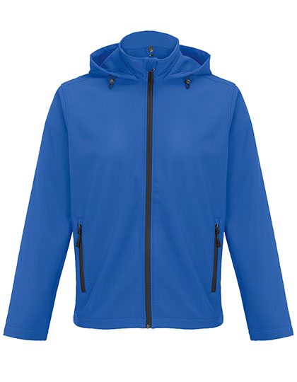 Men's Race Softshell Hooded Jacket — besticken oder bedrucken lassen