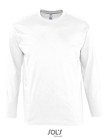 SOL'S T-Shirt Monarch Long Sleeve in White