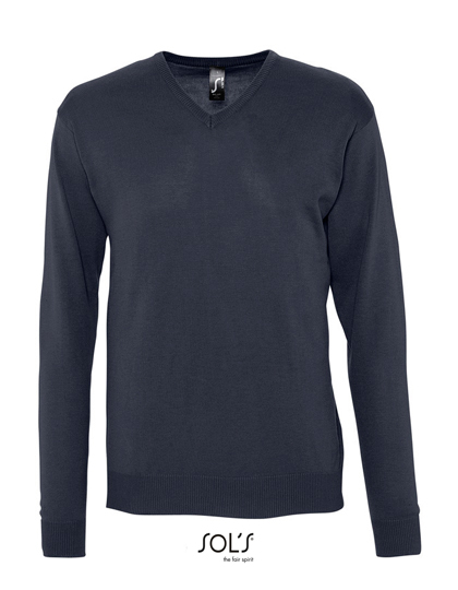 SOL'S Men's V-Neck Sweater Galaxy in Navy