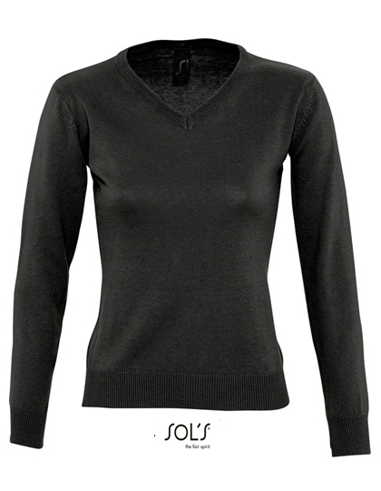 SOL'S Women's V-Neck Sweater Galaxy