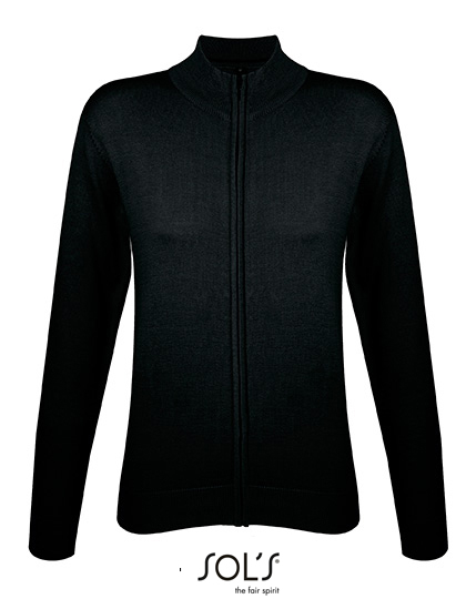 SOL'S Women's Zipped Knitted Cardigan Gordon