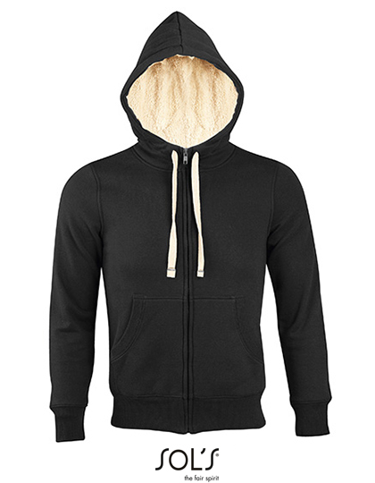 Unisex Zipped Jacket Sherpa — besticken oder bedrucken lassen