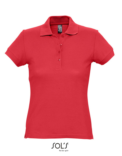 SOL'S Women's Polo Passion in Red