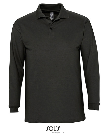 Long Sleeve Polo Winter II — besticken oder bedrucken lassen