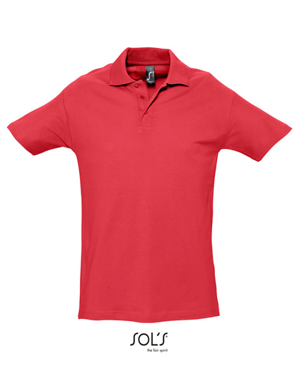 Polo Spring II – 100% Baumwolle (Grey Melange: 85% Baumwolle / 15% Viskose), (Ash: 98% Baumwolle / 2% Viskose)