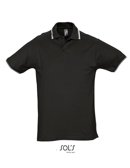 Contrast-Polo Practice — besticken oder bedrucken lassen