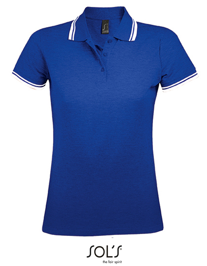 SOL'S Women's Polo Shirt Pasadena in Royal Blue 241