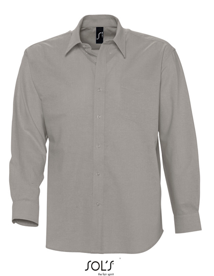 Men's Oxford-Shirt Boston Long Sleeve — besticken oder bedrucken lassen