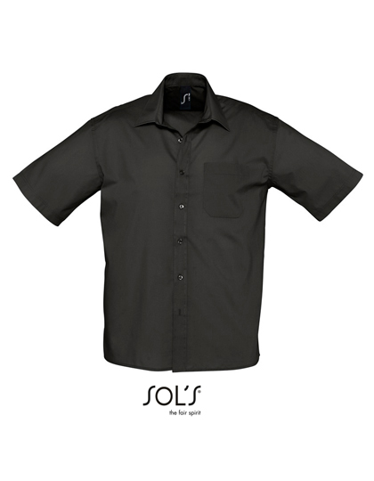 Popeline-Shirt Bristol Short Sleeve — besticken oder bedrucken lassen