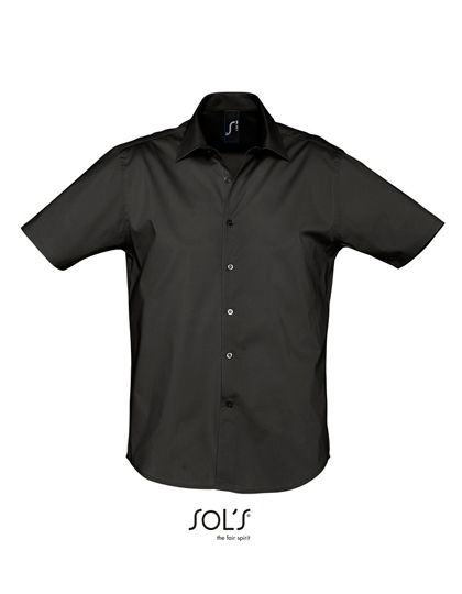 SOL'S Men's Stretch-Shirt Broadway Short Sleeve