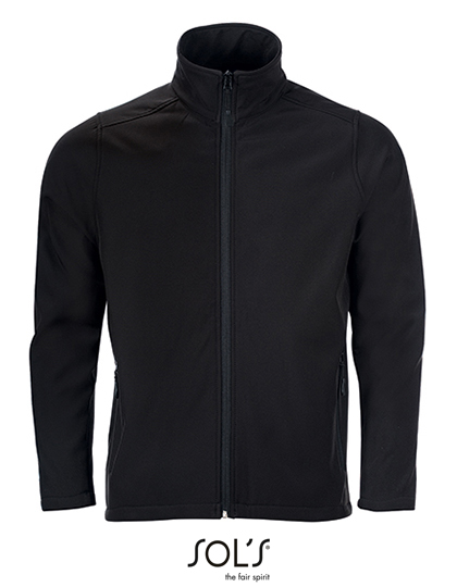 Men's Softshell Zip Jacket Race — besticken oder bedrucken lassen