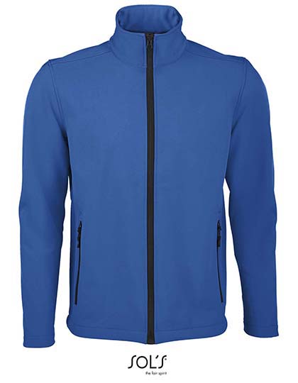 SOL'S Men's Softshell Zip Jacket Race in Royal Blue 241