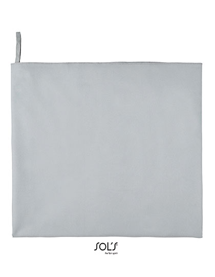 SOL'S Microfibre Towel Atoll 70 in Pure Grey