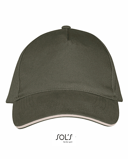 Five Panels Cap Long Beach — besticken oder bedrucken lassen