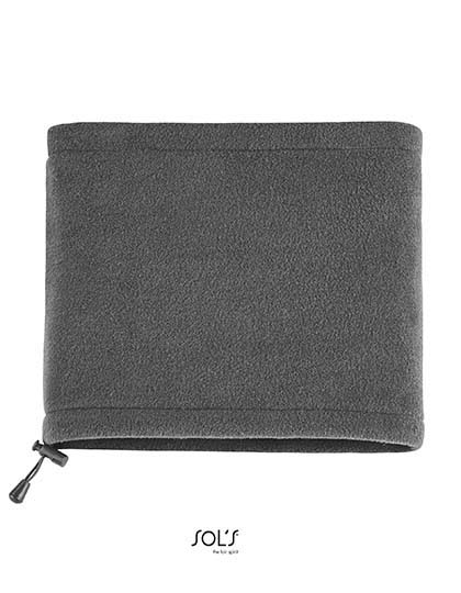 SOL'S Fleece Neck/Head Warmer Blizzard in Charcoal Grey (Solid)