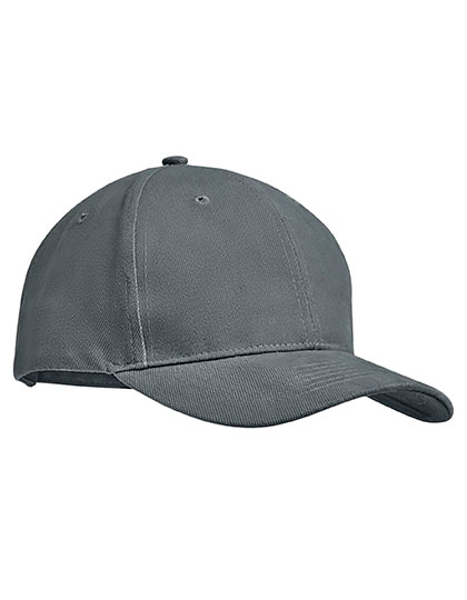 SOL'S Six Panel Cap Tekapo in Dark Grey (Solid)