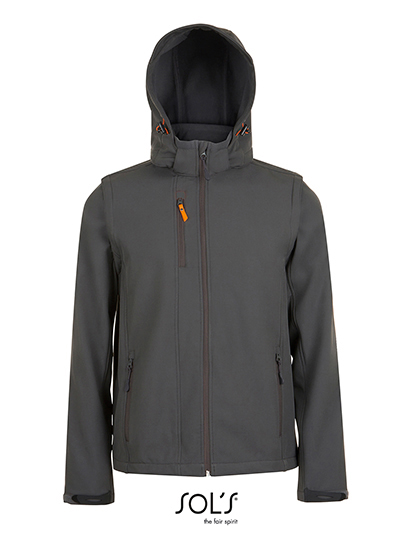 SOL'S Transformer Softshell in Charcoal Grey
