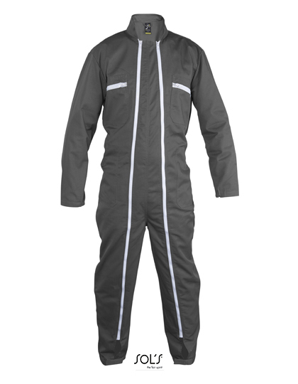 SOL'S Workwear Overall Jupiter Pro in Dark Grey (Solid)