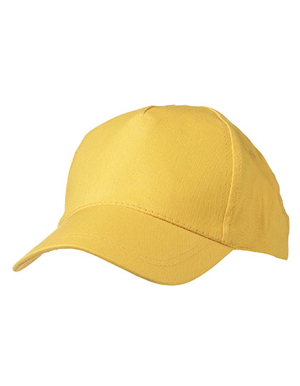 Myrtle Beach 5 Panel Promo Cap in Gold