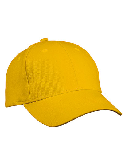 Myrtle Beach 6 Panel Cap Heavy Cotton in Gold