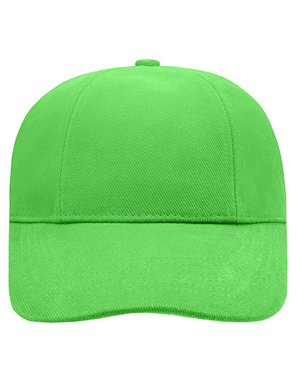 Myrtle Beach Turned 6 Panel Cap Laminated in Lime Green