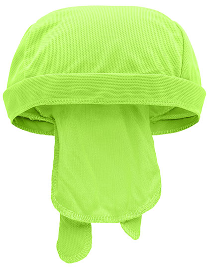 Myrtle Beach Functional Bandana Hat in Bright Yellow
