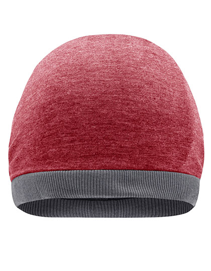 Myrtle Beach Heather Summer Beanie in Wine Melange