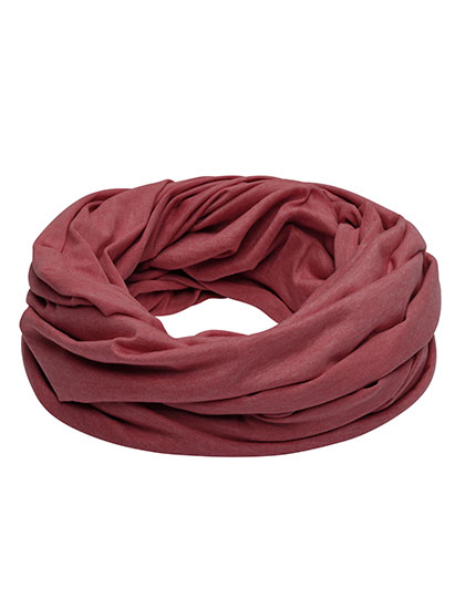 Myrtle Beach Heather Summer Loop-Scarf in Wine Melange