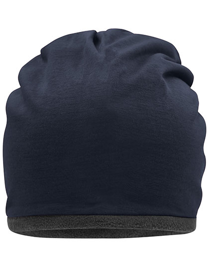 Myrtle Beach Fleece Beanie in Navy