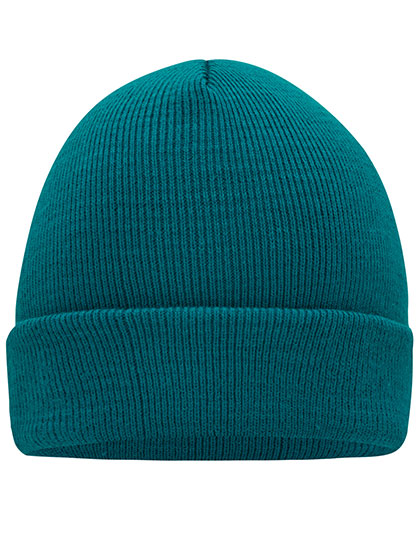 Myrtle Beach Knitted Cap in Smaragd