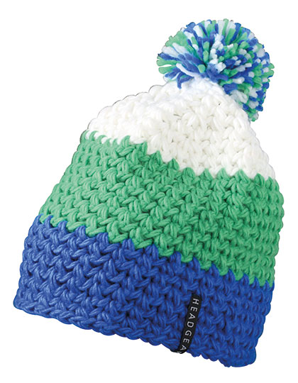 Crocheted Cap With Pompon — besticken oder bedrucken lassen
