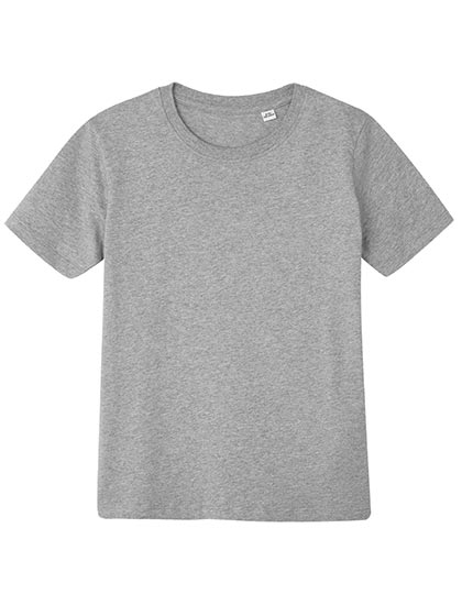 Mantis Kids' Essential T in Heather Grey Melange