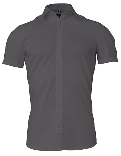Marvelis Men's Shirt Body Fit Short Sleeve