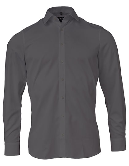 Marvelis Men's Shirt Body Fit Long Sleeve