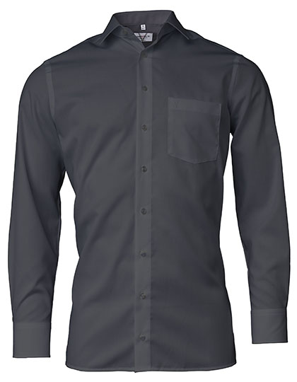 Men's Shirt Comfort Fit Long Sleeve — besticken oder bedrucken lassen
